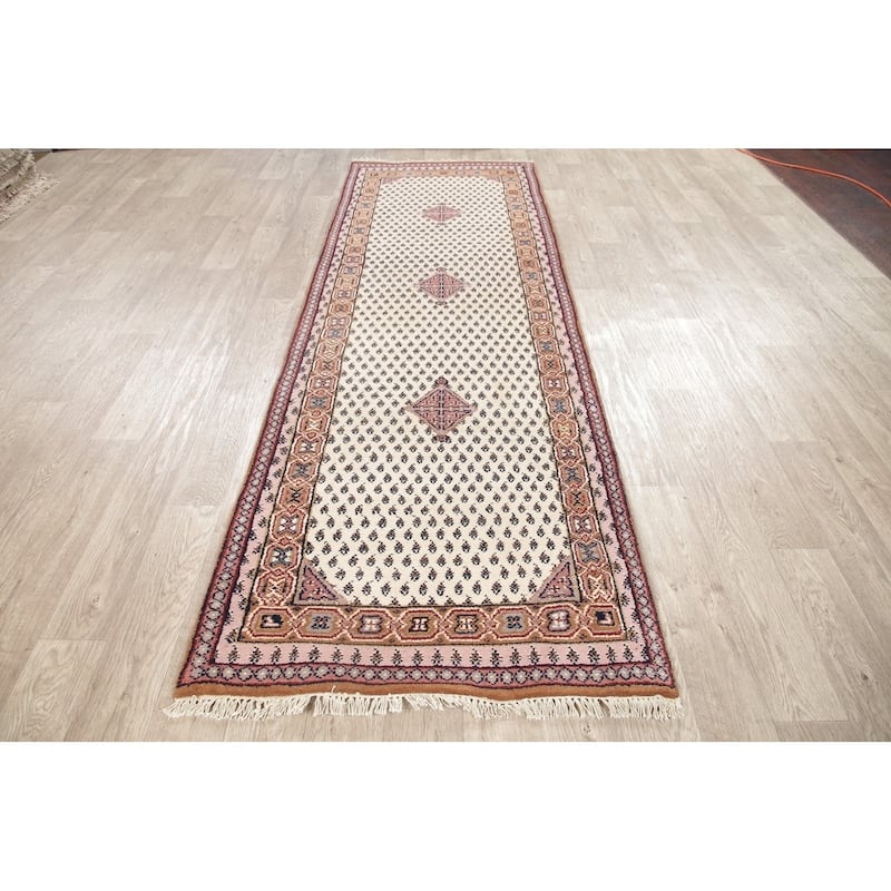 Persian Traditional Rug Hand Knotted Indian Oriental Wool Carpet