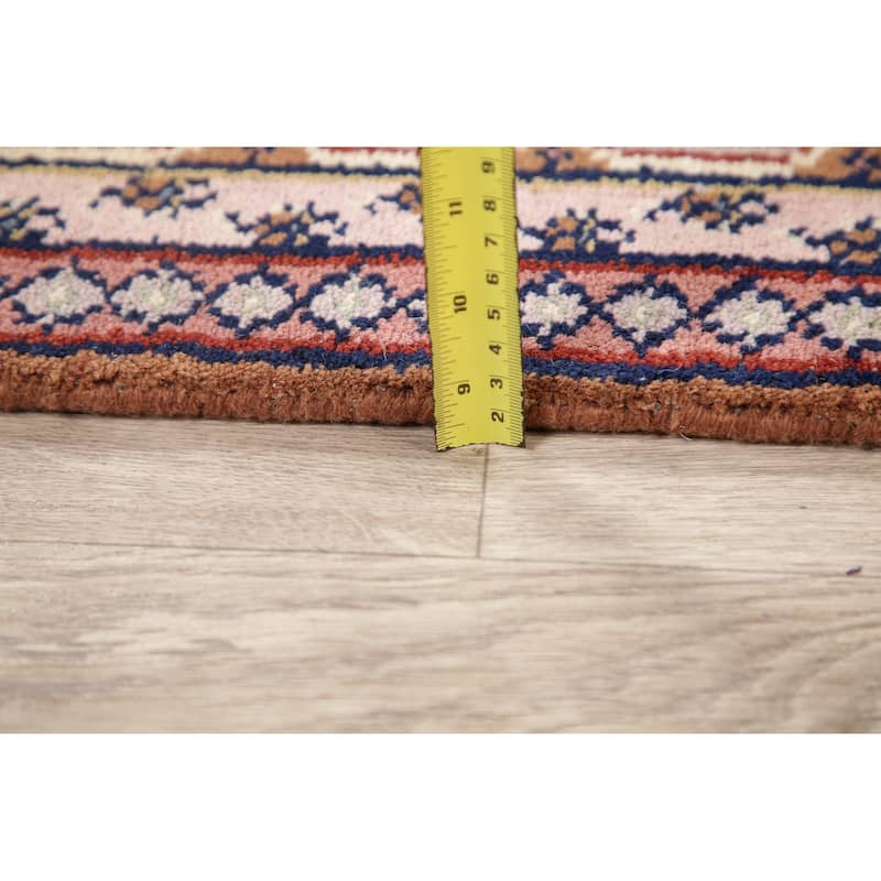 Persian Traditional Rug Hand Knotted Indian Oriental Wool Carpet