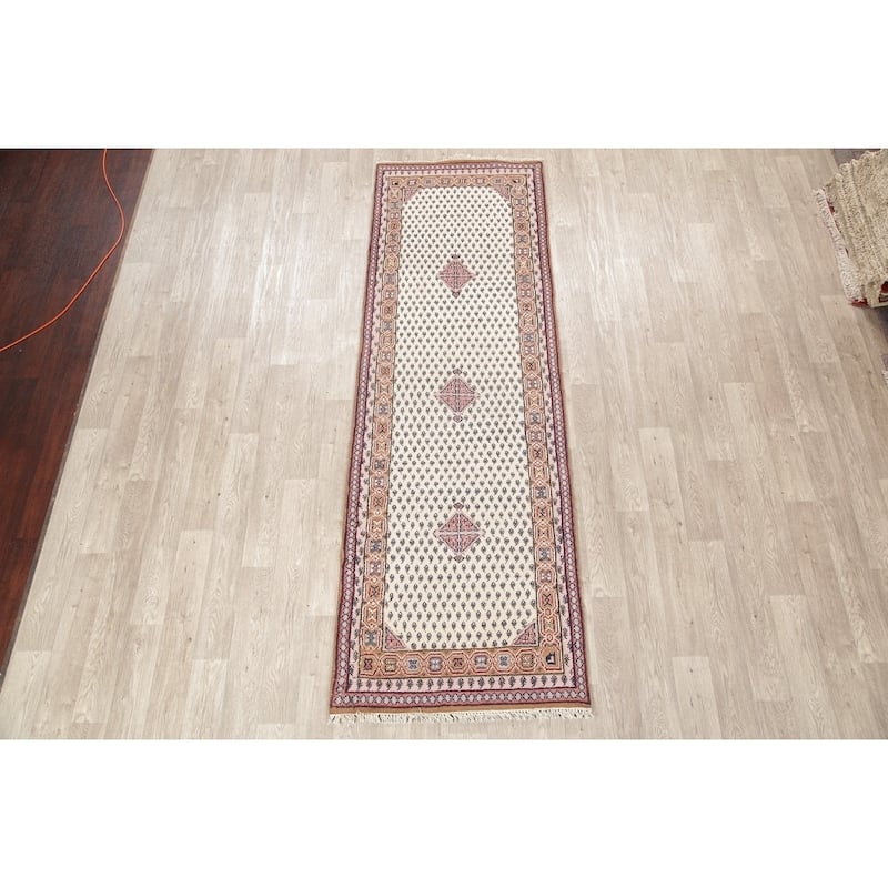 Persian Traditional Rug Hand Knotted Indian Oriental Wool Carpet