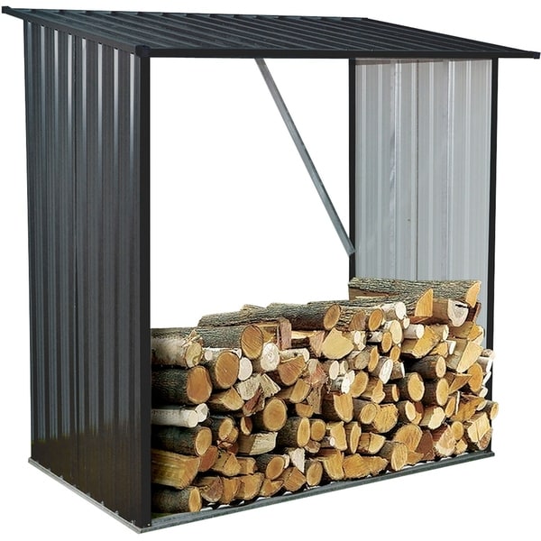 Firewood discount storage outdoors