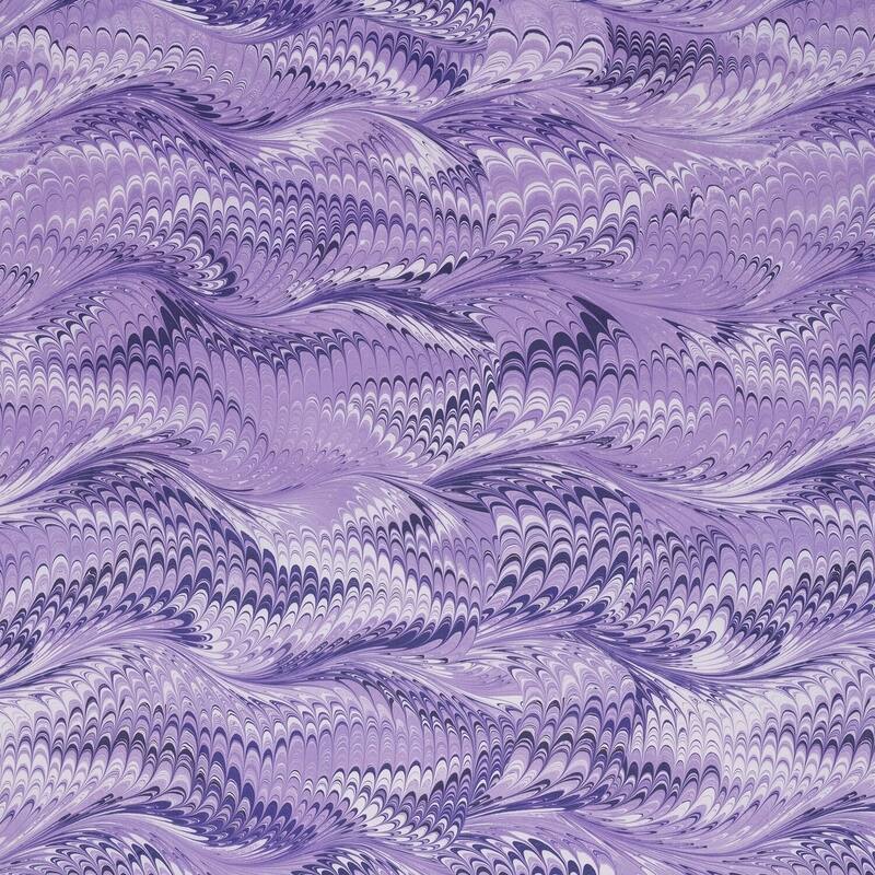 The Art of Marbling Electrify/ Landslide Reversible Luxury Quilt