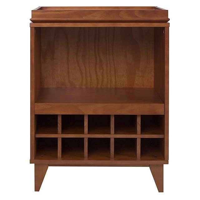 Carson Carrington Bobergsudde Wine Liquor 10 Bottles Floor Rack Cabinet