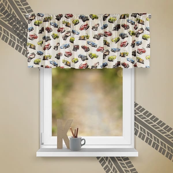 slide 2 of 2, Fast Track Window Valance (92x18") - N/A