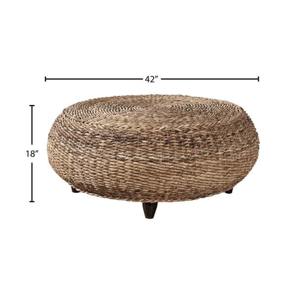 Kipling Seagr Woven Ottoman Kipling Seagr Woven Ottoman
