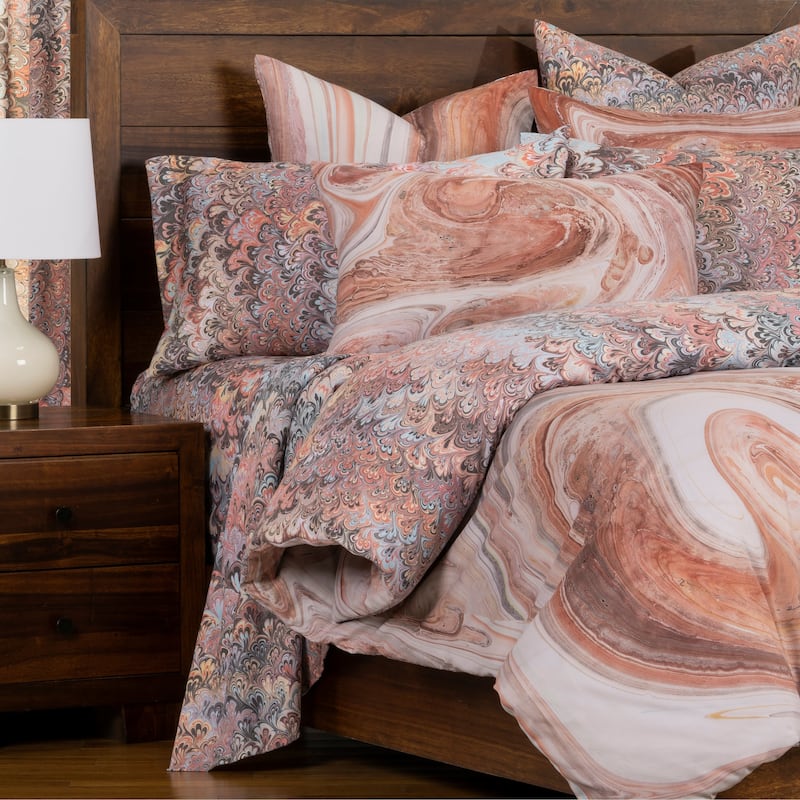 Siscovers Bedrock/ Bouquet Reversible Luxury Duvet Cover