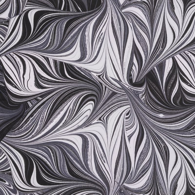 Siscovers Carrara/ Black Ash Reversible Luxury Duvet Cover