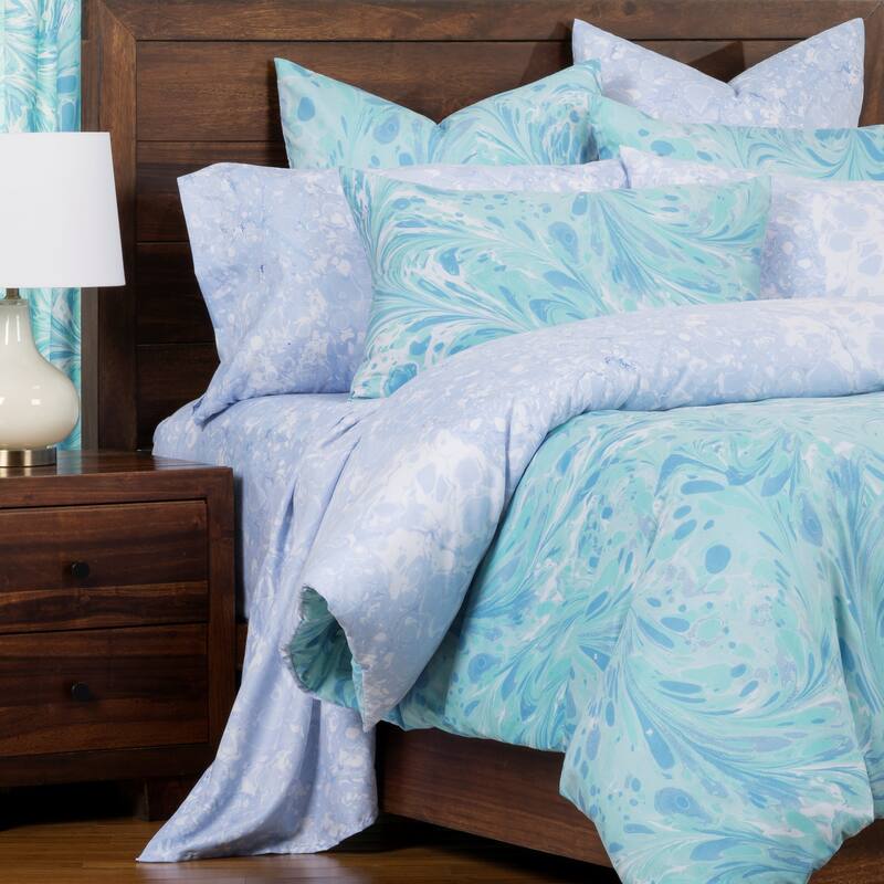 Siscovers Triton/ Blue Ice Reversible Luxury Duvet Cover
