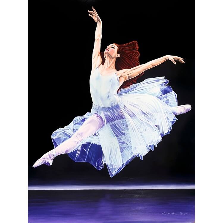 CANVAS Heavenly Dancer by Karl Black Graphic Art