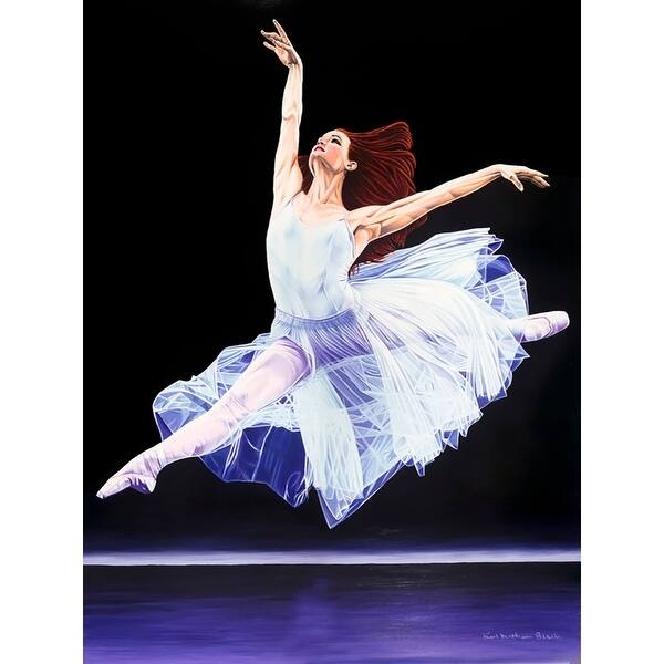 CANVAS Heavenly Dancer by Karl Black Graphic Art