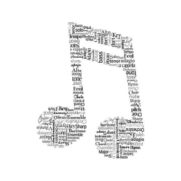 CANVAS Music Note by Designs by Tenisha - Bed Bath & Beyond - 29130924