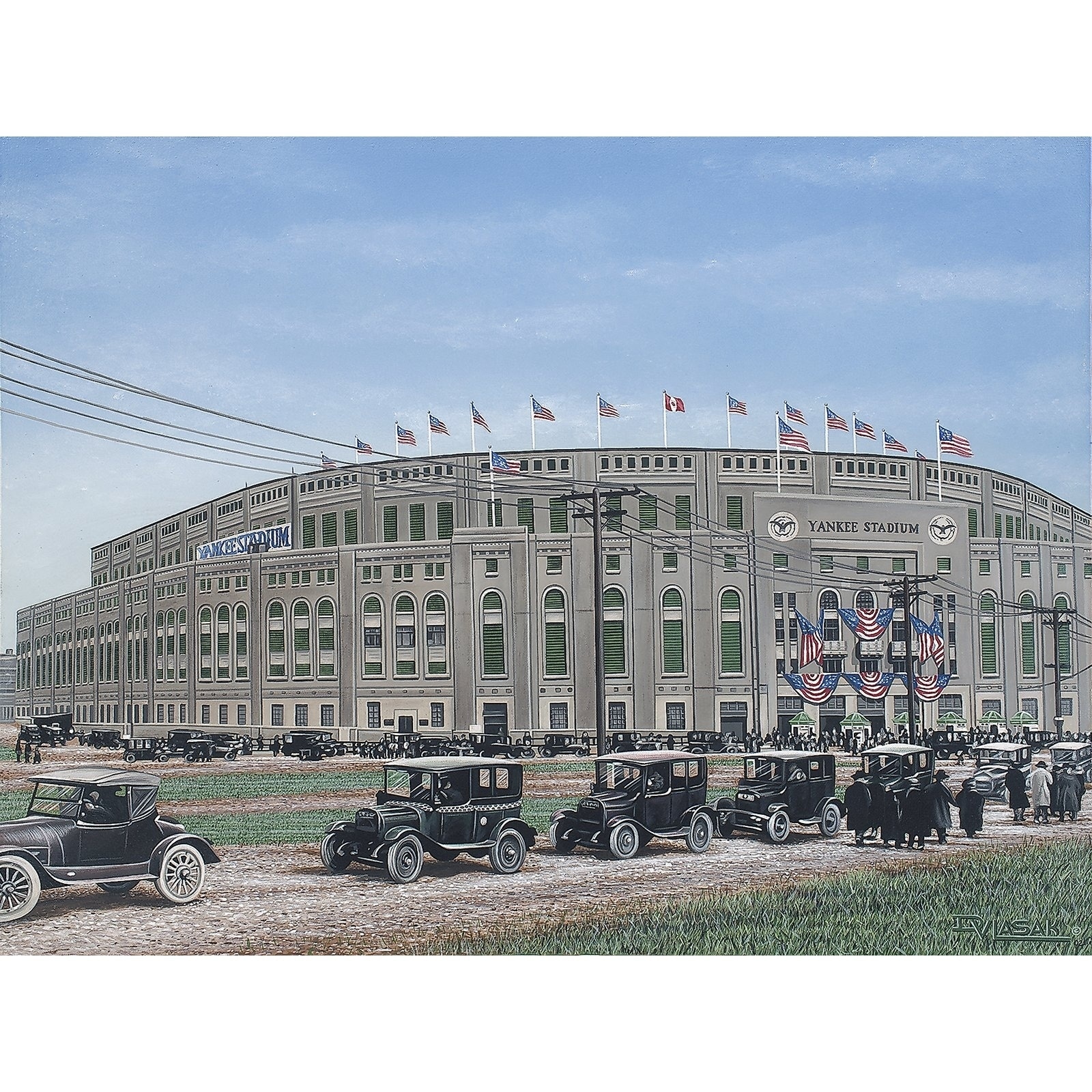 Yankees Wall Art - Vintage Yankees Stadium