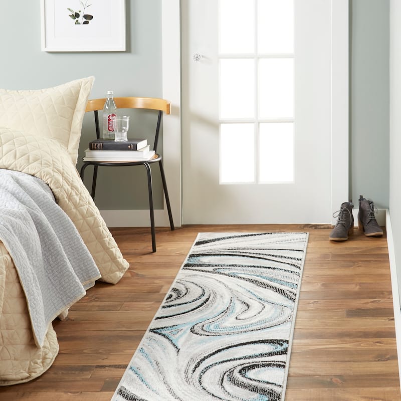 Home Dynamix Boho Odette Area Rug - 1'6"x7'2" - Grey Multi - Rectangle