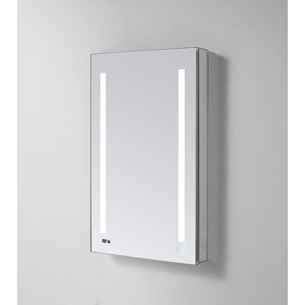 AQUADOM Signature Royale LED Medicine Cabinet 24"x30"x5" Right Hinge