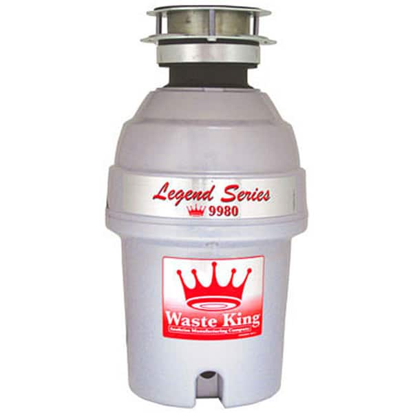 Waste King Legend 9980 1 Horsepower Garbage Disposer - Bed Bath ...