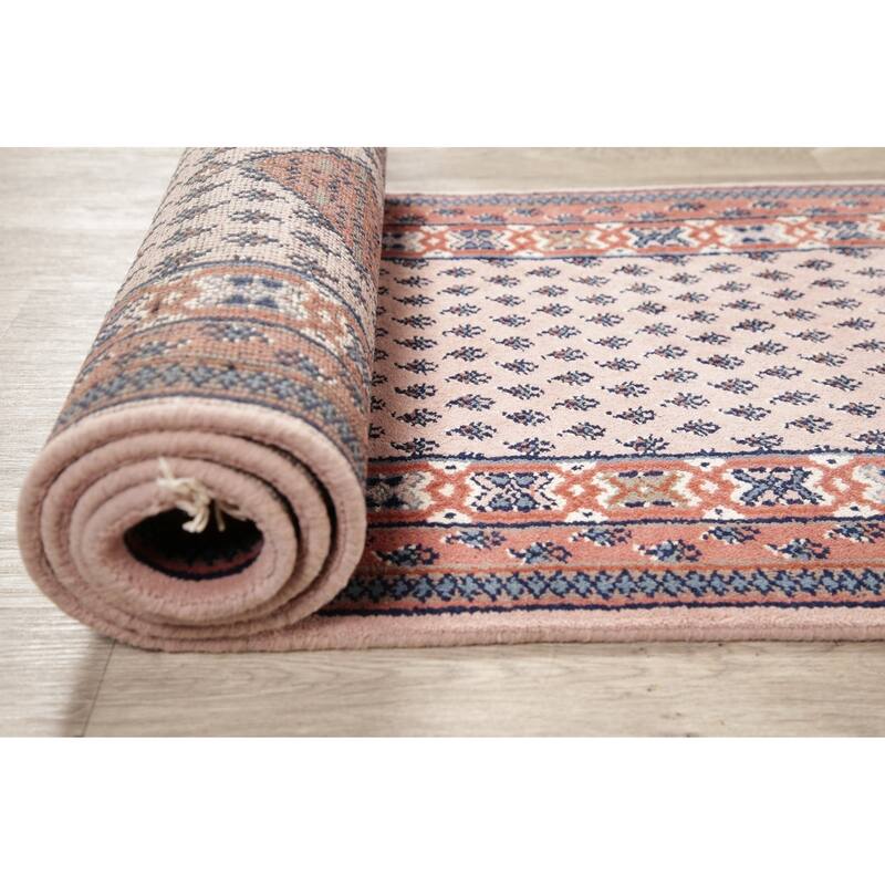 Botemir Indian Rug Oriental Hand Knotted Wool Persian Style Carpet