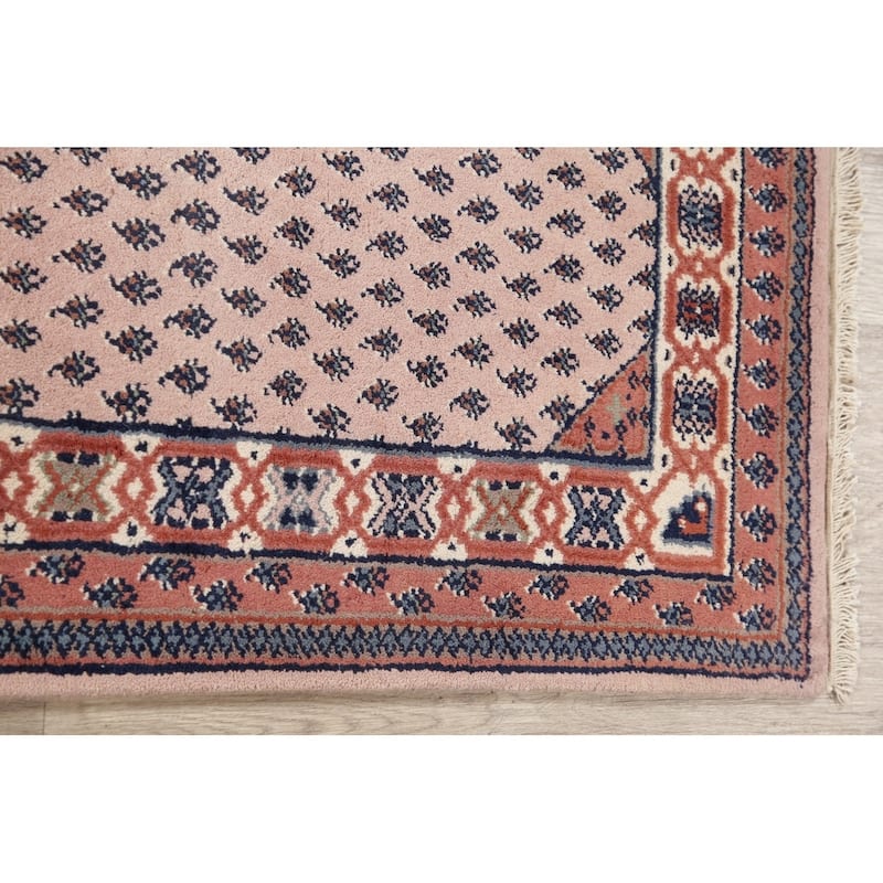 Botemir Indian Rug Oriental Hand Knotted Wool Persian Style Carpet