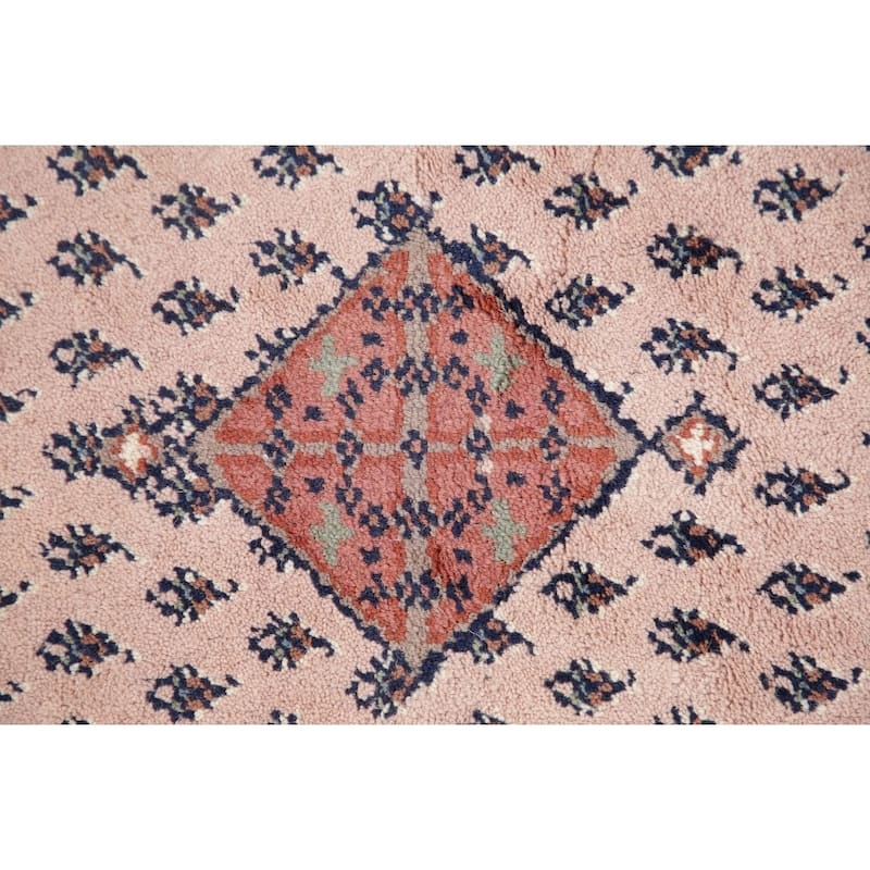 Botemir Indian Rug Oriental Hand Knotted Wool Persian Style Carpet