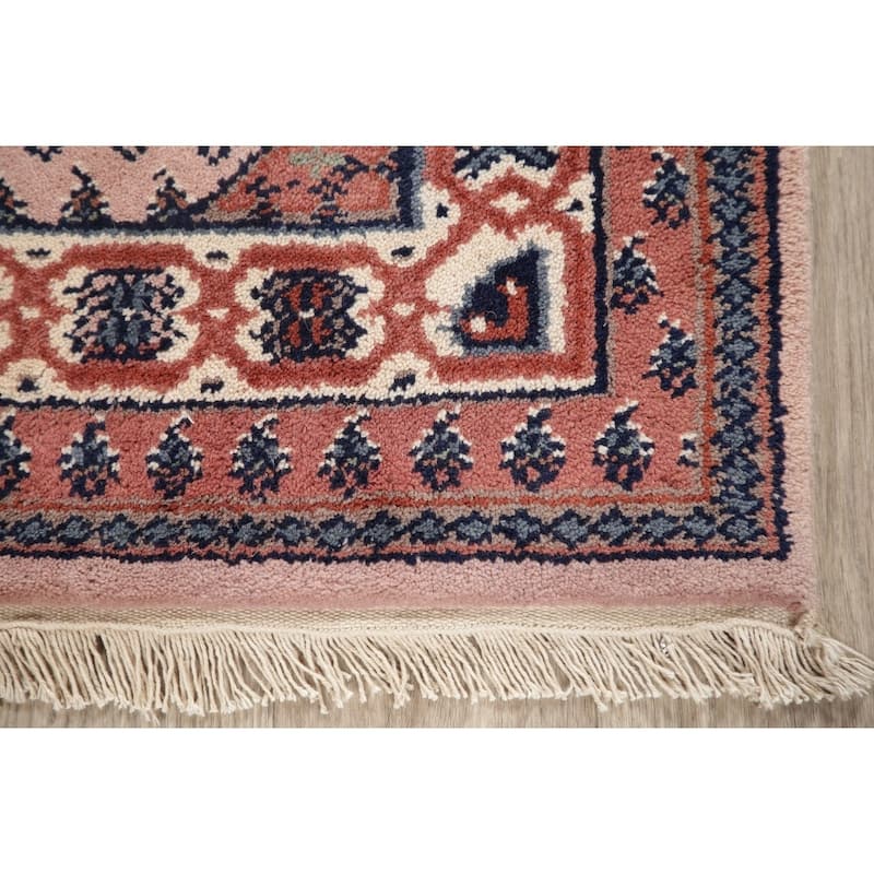 Botemir Indian Rug Oriental Hand Knotted Wool Persian Style Carpet