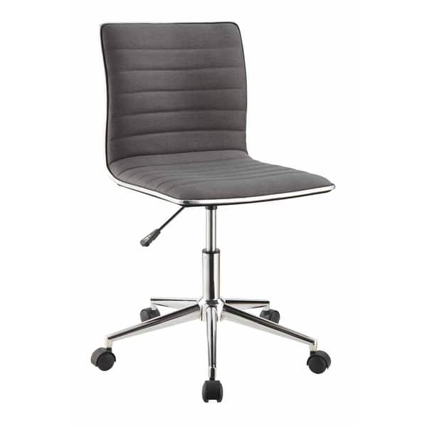 Shop Chelmsford Tilt Armless Office Chair With Casters Free