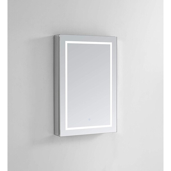Aquadom Royale Plus LED Medicine Cabinet 24"x36"x5" Right Hinge