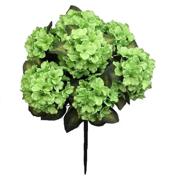 21" tall satin hydrangea bush x 7