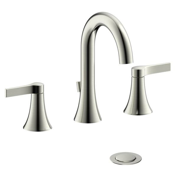 Shop Fontaine Varenne 8 In Widespread Modern Bathroom Faucet