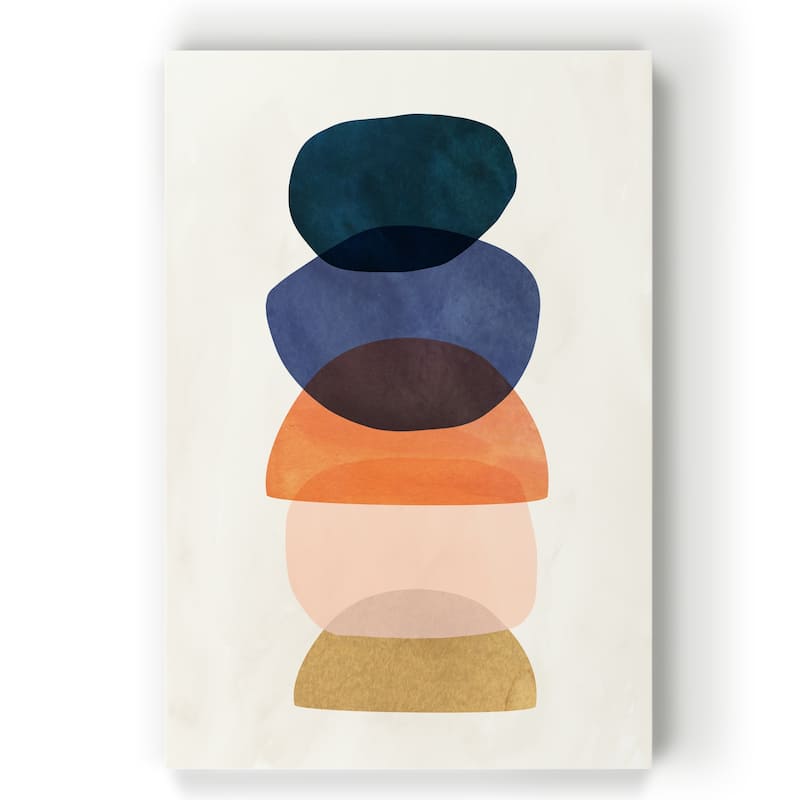 Mod Pods I -Gallery Wrapped Canvas