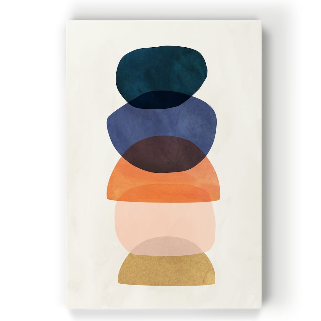 Mod Pods I -Gallery Wrapped Canvas