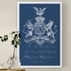 Heraldry on Navy II -Gallery Wrapped Canvas - Bed Bath & Beyond - 29138887