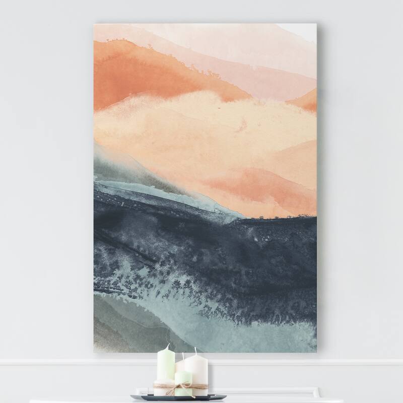 Soft Waves II -Gallery Wrapped Canvas