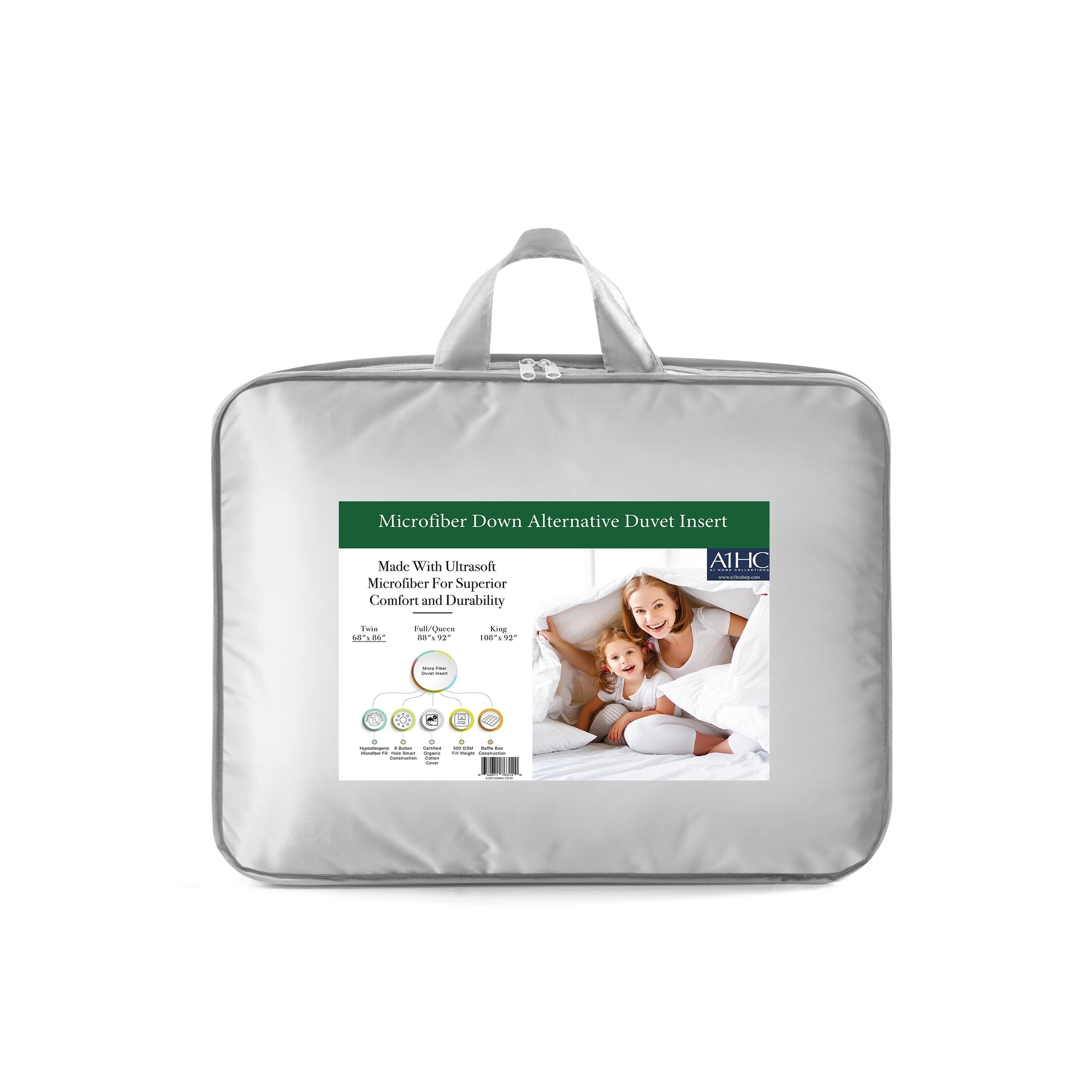 Shop All Season 100 Down Alternative Microfiber Fill Duvet Insert