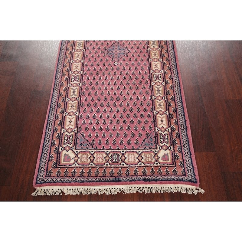 Botemir Indian Oriental Carpet Hand Knotted Wool Traditional Rug