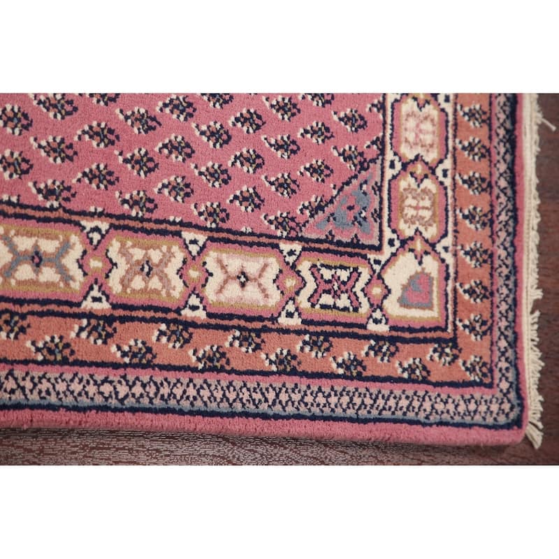 Botemir Indian Oriental Carpet Hand Knotted Wool Traditional Rug