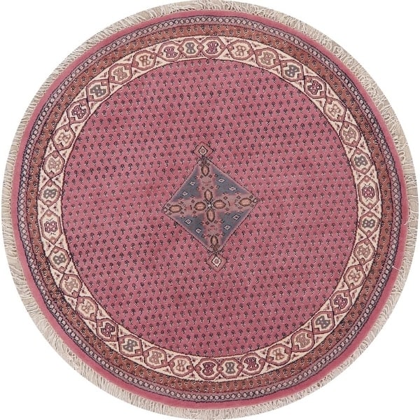 Botemir Indian Oriental Carpet Hand Knotted Wool Traditional Rug