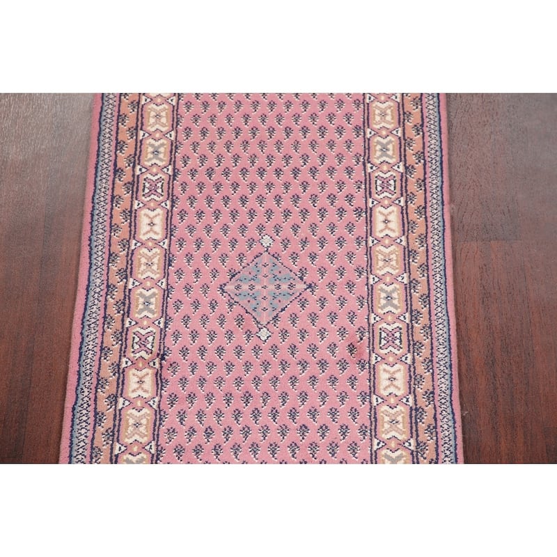 Botemir Indian Oriental Carpet Hand Knotted Wool Traditional Rug
