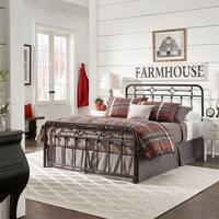 Darren Antique Dark Bronze Metal Bed by iNSPIRE Q Classic