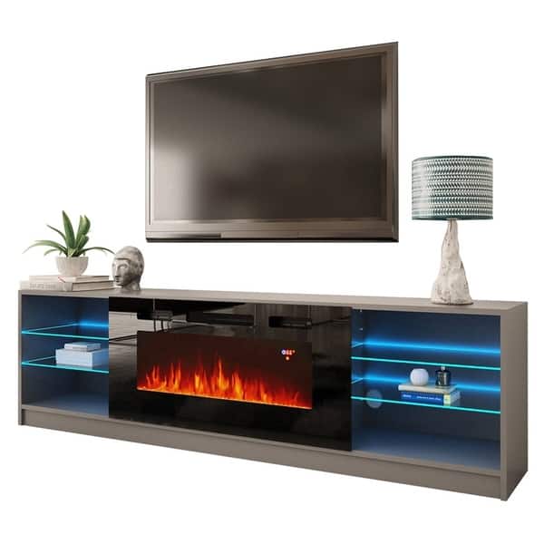 Shop Strick Bolton Amsden Electric Fireplace Tv Stand On Sale
