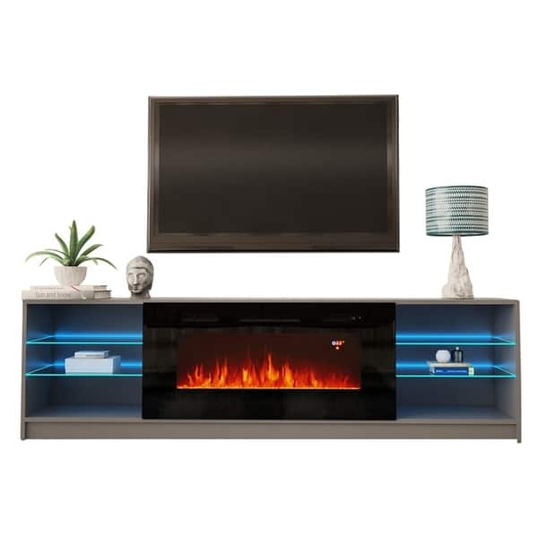 Shop Strick Bolton Amsden Electric Fireplace Tv Stand On Sale