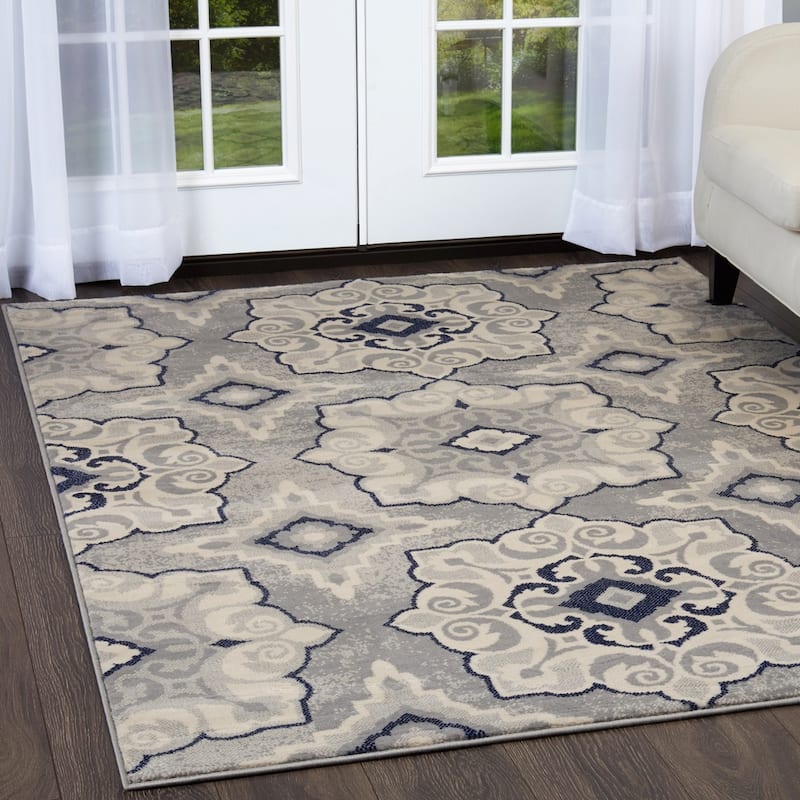 Home Dynamix Tremont Salem Transitional Patterned Area Rug