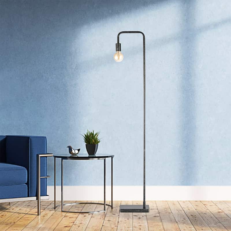 Carbon Loft Pennington Old Silver 1-light Floor Lamp