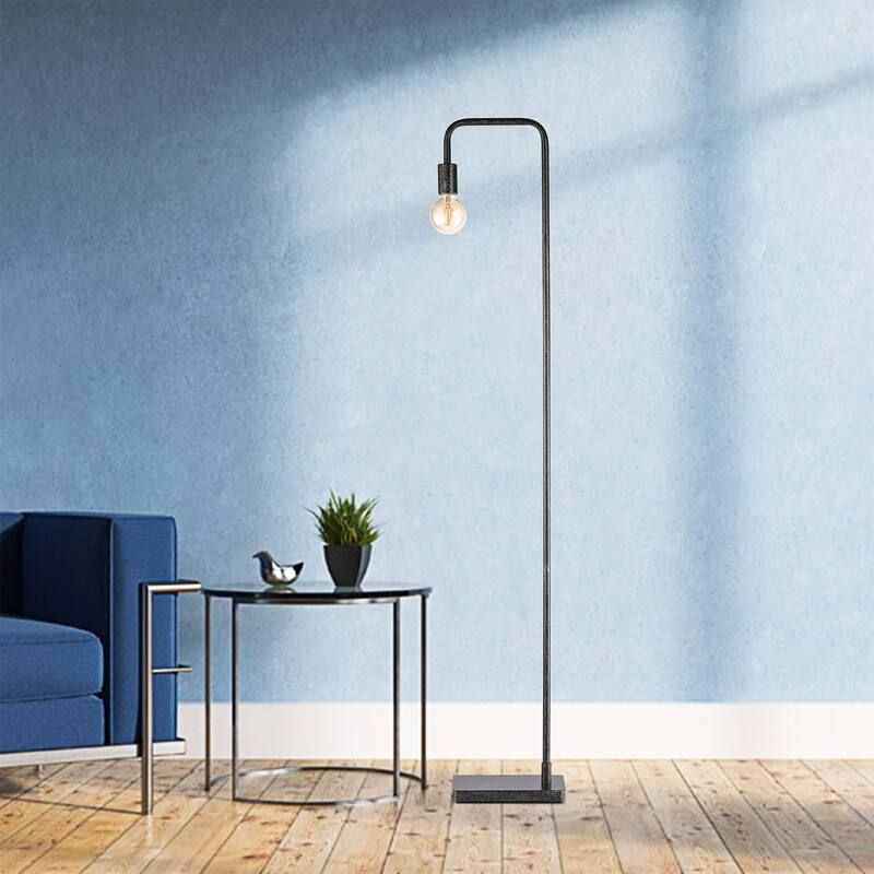 Carbon Loft Pennington Old Silver 1-light Floor Lamp