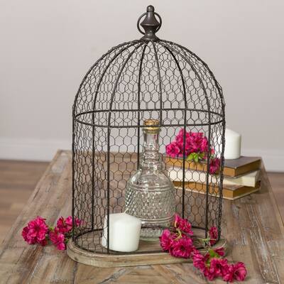 Buy Decorative Bird Cages Black Accent Pieces Online At Overstock