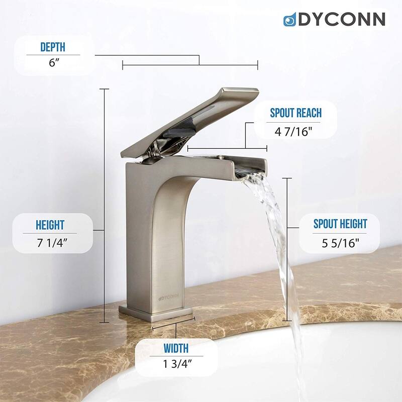 Dyconn Faucet Single-Handle Bathroom faucet