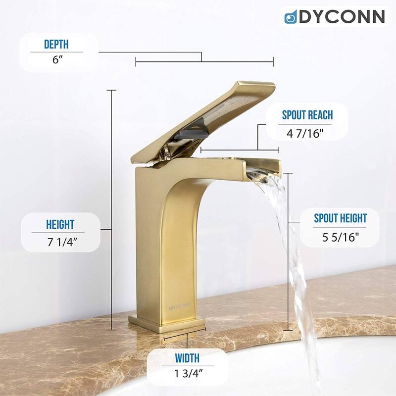 Dyconn Faucet Single-Handle Bathroom faucet