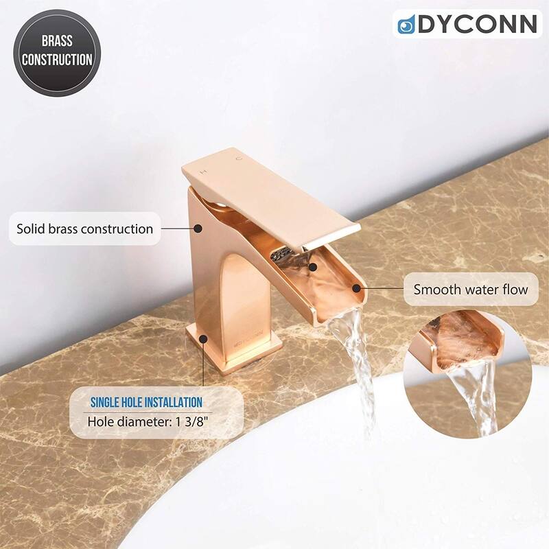 Dyconn Faucet Single-Handle Bathroom faucet