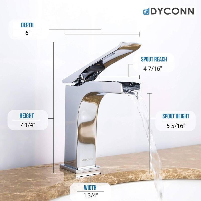 Dyconn Faucet Single-Handle Bathroom faucet