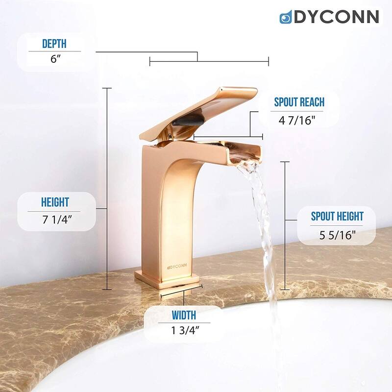 Dyconn Faucet Single-Handle Bathroom faucet