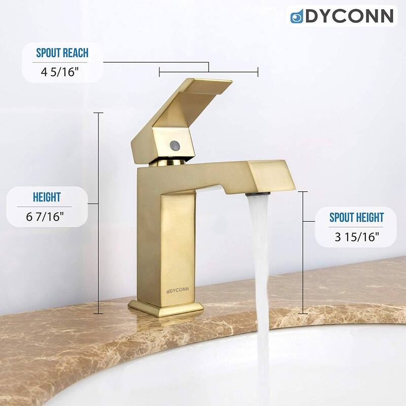 Dyconn Faucet Modern Single-Handle Bathroom faucet