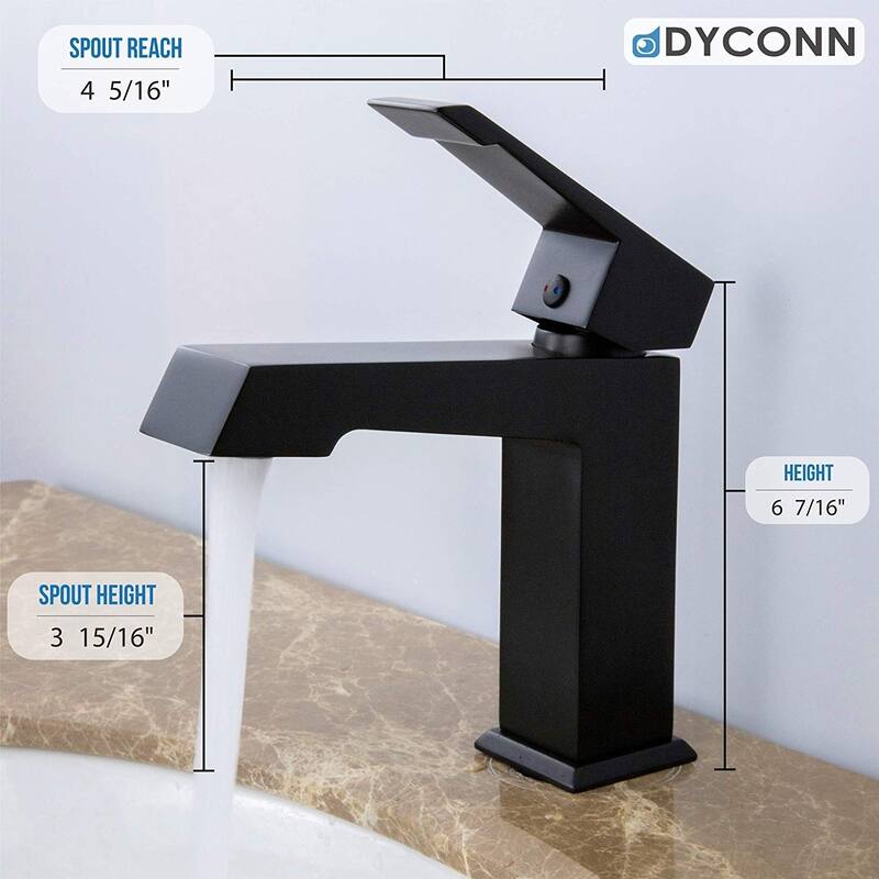 Dyconn Faucet Modern Single-Handle Bathroom faucet