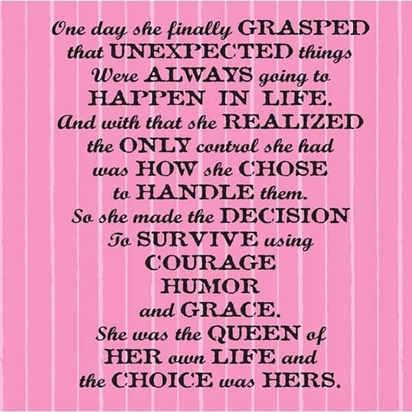 CANVAS Queen Quote Royalty Textual Art